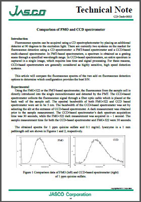 JASCO Technical Report Fluorescence